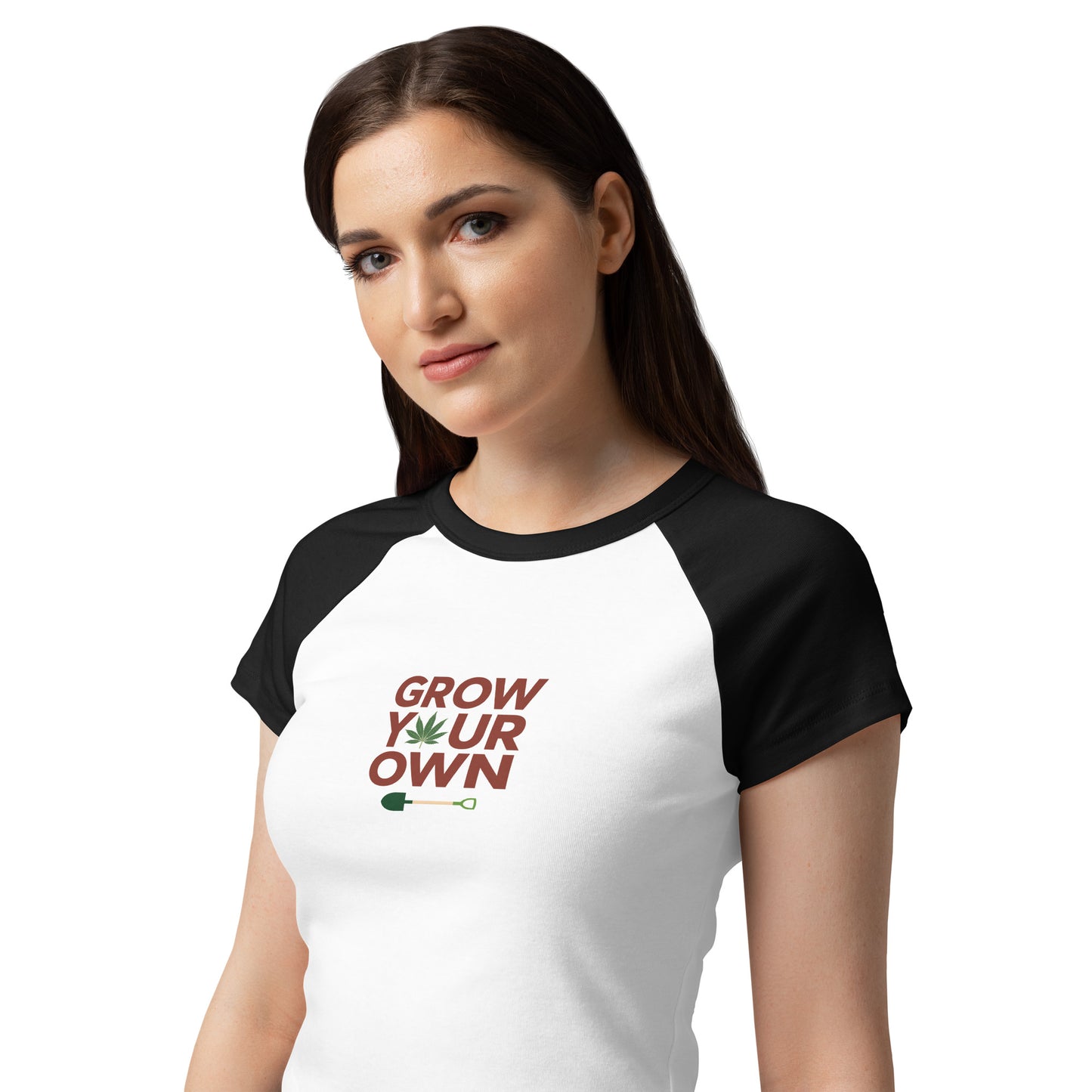 Grow Your Own Women’s Baby Tee - Greens