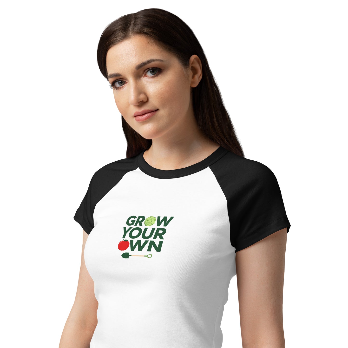 Grow Your Own Women’s Baby Tee - Veggie